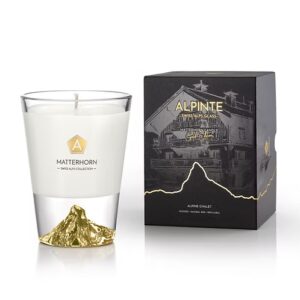 Bougie Parfumée Matterhorn Alpinte Gold